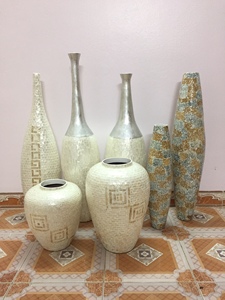 Best Selling High Quality Eco Friendly Mother of Pearl Inlay Vase with New Style Various Shapes From Vietnam - Product Image 4