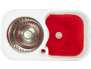 Kit de Nettoyage de Sols : Serpillère Magique Rotative à 360°, Écologique, pour Usage Domestique, avec Seau de Rangement Vertical, Panier Rotatif en PP et Roues - Product Image 5