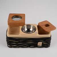 Brûleur d'encens en bois de qualité supérieure pour usage religieux, nouveau support écologique, tendance, prix abordable, qualité d'exportation en gros