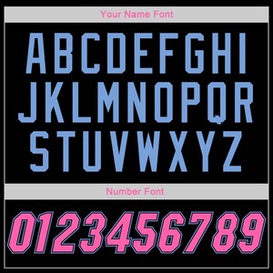 Custom Wholesale <b>Black</b> Pink Light Blue Hoodie Stitched Jersey Embroidery <b>Fleece</b> Pullover Breathable Team Training Wear - Product Image 5