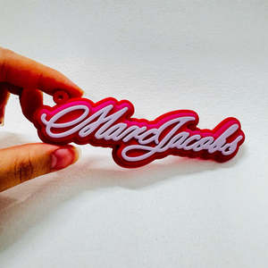 Badges 3D en silicone écologiques, élégants et pratiques, sans nickel, avec forme personnalisable, à coudre/à coller, accessoires pour chapeaux - Product Image 2