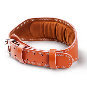 2026 Black White Pink Blue Gray Heavy Duty <b>Training</b> Squat Deadlift Weightlifting Powerlifting Double Buckle Leather <b>Weight</b> - Product Image 6