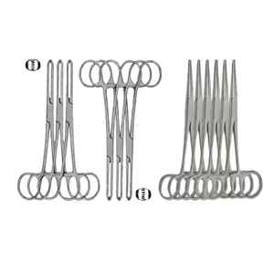 Lot de 50 instruments chirurgicaux personnalisés pour césarienne, en acier inoxydable de qualité allemande, incluant des écarteurs abdominaux manuels et des pinces chirurgicales - Product Image 3