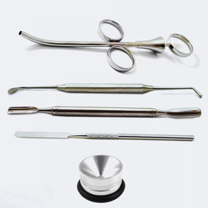 Juego de instrumentos dentales de alta calidad, kit de herramientas dentales de acero inoxidable de grado profesional para uso de dentistas y clínicas. - Product Image 1