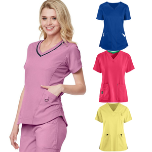 SAOMAI FMF VN Camisa superior médica personalizable de alta calidad para mujer para enfermera Ropa de hospital Oferta especial - Product Image 6