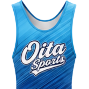 <b>Men</b> Blue Sublimated <b>Wrestling</b> <b>Singlet</b> Polyester Athletic Sports Uniform Sleeveless <b>Wrestling</b> Match Training Performance Wear - Product Image 4