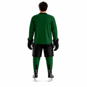 Uniforme de hockey sur glace personnalisé respirant unisexe pour adultes, vêtements de sport d'extérieur en polyester, service OEM - Product Image 4