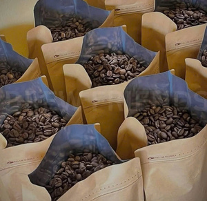 Granos de Café Arábica de Tueste Medio, Acidez Equilibrada, Postgusto Dulce, Perfecto para Preparar Café Filtrado y con Cafetera de Goteo - Product Image 2