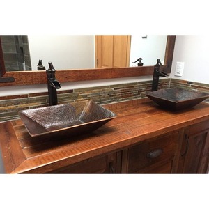 Vasque décorative pour salle de bain, idéale pour les designs de meubles-lavabos contemporains et luxueux - Product Image 1