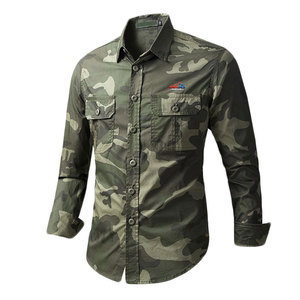 Camisas Cargo de Algodón 100% Ecológicas y Duraderas para Hombre, Otoño, Nuevo Modelo, Mejor Material, Precio Razonable - Product Image 1