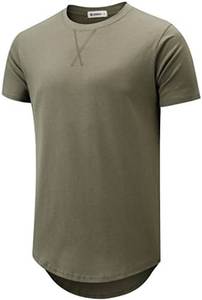 เสื้อยืดคอกลมโอเวอร์ไซส์ แขนสั้น สไตล์ฮิปฮอป สีพื้น สตรีทแวร์ ผ้าฝ้าย 100% 220 กรัม โลโก้ด้านหน้า - Product Image 1