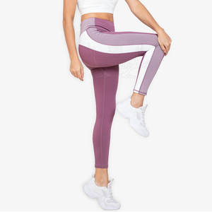 Legging de yoga taille élastique haute qualité sans couture pour femme, en spandex et polyester, tenue de sport 2026 - Product Image 4