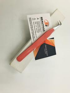 แหนบต่อขนตาปลายแหลมแบบด้ามจับแข็งแรงทำจากสเตนเลสบูตแบบบางโลโก้ออกแบบได้ตามต้องการ - Product Image 6