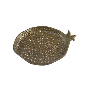 Plateau de service moderne vintage en laiton personnalisable, plateau décoratif en métal pour table à manger, maison, hôtel, fête, plusieurs tailles disponibles - Product Image 3
