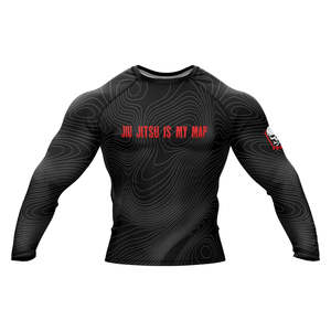High Quality Unisex Sublimation Printed Breathable Quick Dry 180g Rash Guard Shorts Set Short <b>Sleeve</b> Compression Fit for BJJ MMA - Product Image 1