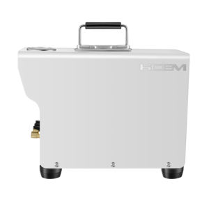 Compresseur d'air HCEM à faible bruit 6.7 CFM 1HP <span class=keywords><strong>APCOM</strong></span> 0.75kw 190LPM Compresseur d'air silencieux sans huile pour l'aération de l'étang - Product Image 3