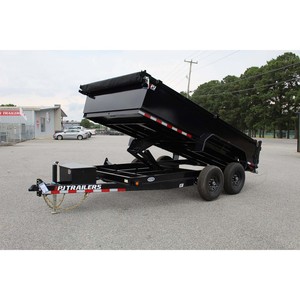 Dump <b>Trailer</b> with Reinforced Body for Long Service Life Compact Utility Dump <b>Trailer</b> for Daily Farm Use - Product Image 1