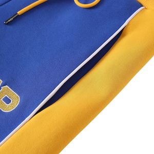 Pantalon de survêtement en polaire technique Sigma Gamma Rho SGRho bleu et or – Vêtements grecs haut de gamme pour sororité - Product Image 6