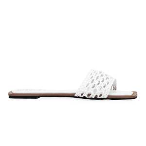 White FR8234 Formal Sports <b>Slipper</b> - Product Image 3