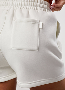 Shorts de Felpa de Alta Calidad para Mujer, 100% Algodón, Impresión de Logotipo Personalizado, Ropa Casual Ecológica, Ligera y Económica - Product Image 2