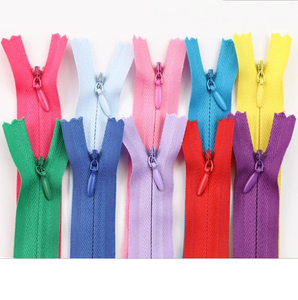 Wholesale Colorful U-Shaped Close End Nylon Invisible <b>Zipper</b> for Pillow, Garment & Apparel - Product Image 2