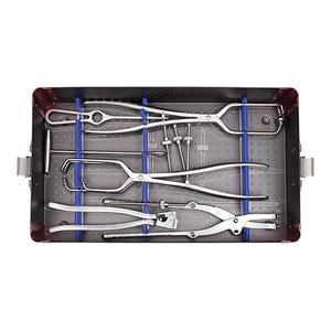 Ensemble d'instruments chirurgicaux orthopédiques pour la fixation des fractures acétabulaires, la réduction osseuse, la stabilisation et les procédures traumatiques - Product Image 4