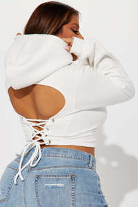 Top Corto de Mujer, Estilo Vintage, Transpirable, Corte Regular, 100% Algodón Terry, Personalizado OEM - Product Image 3