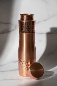 Botella de Cobre a Prueba de Fugas con Tapa Elegante - Product Image 1