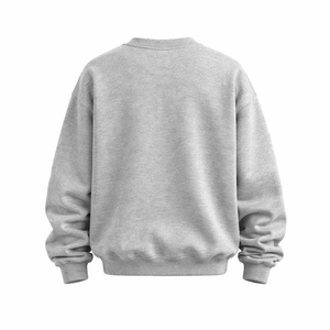Best Quality Women Oversized Crew Neck <b>Sweatshirt</b> Custom Text Print Casual Fleece Pullover Winter Wear For Streetwear - Product Image 4