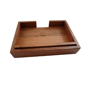Excellent Quality Wood <b>Memo</b> <b>Pad</b> Holder Office Desk Display Stand <b>Memo</b> Counter Accessories Tabletop - Product Image 1