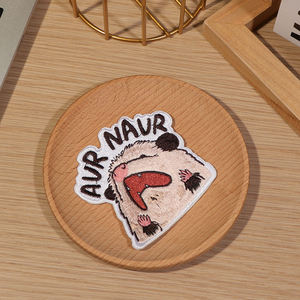 Wholesale Custom Embroidered Patch Sew On Iron On Embroidery Woven <b>Applique</b> Badge Personalized Patches for Caps Hats Bags Jacket - Product Image 5