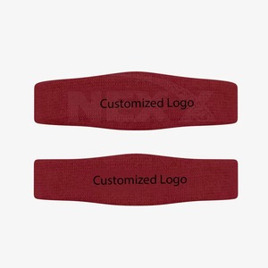 Muñequera Deportiva Personalizada de Algodón Rojo de 4.5cm de Ancho, Antideslizante, con Impresión por Transferencia de Calor, para Ejercicio, Fitness, Running - Product Image 1