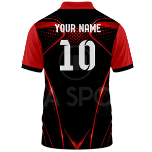 Camiseta de Cricket para Hombre, Diseño Personalizado por Sublimación, Camiseta Corta Estampada, Tejido Transpirable de Secado Rápido, Fabricante de Uniformes de Cricket para Equipos - Product Image 3