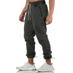 Pantalons pour hommes sur mesure, effet délavé, de haute qualité, confortables, décontractés, à prix bas, options de couleurs unies - Product Image 5