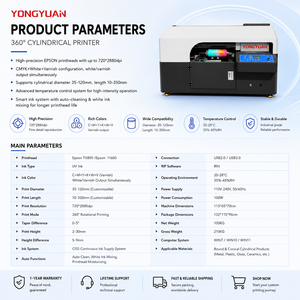 Nueva Impresora UV de Inyección de Tinta de Escritorio para Pequeñas Empresas, Solución de Impresión Personalizada de Botellas y Tazas, Automática, con 1200 Días de Garantía - Product Image 4