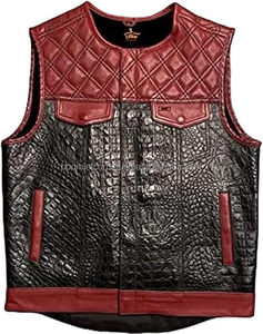 Genuine Cow Skin Leather for Winter Bomber <b>Jacket</b> High Quality Customized Waterproof Windproof Front Logo <b>Men</b> - Product Image 6