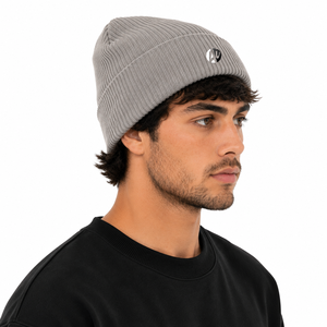 Gorro de punto para hombre con tejido cálido, ajuste elástico, textura clásica y sensación cómoda, ideal para actividades al aire libre en invierno. - Product Image 2