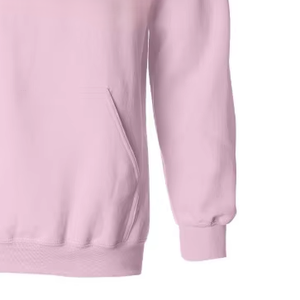 เสื้อฮู้ดดี้พรีเมียมผ้าฟลีซแบบสวมหัว ยี่ห้อ AKA Pretty Hoodie พร้อมโลโก้กรีกแบบกำหนดเอง เสื้อผ้าสำหรับชมรมนักศึกษาหญิง เสื้อฮู้ดดี้ลำลองสีชมพูอ่อน - Product Image 5