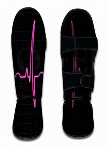 Protège-tibias en cuir de qualité supérieure pour MMA et Kickboxing, avec logo personnalisé, pour la protection des jambes, entraînement de Muay Thai et boxe pour les combattants - Product Image 6