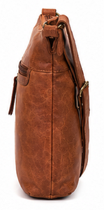 Vintage Bohemian Fashion Genuine <b>Leather</b> Crossbody <b>Bag</b> for Women Summer Autumn Casual Shoulder Sling Purse with Adjustable Strap - Product Image 4