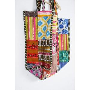 Bolsa de Mano Grande con Asa Larga, Estampada, de Algodón Acolchado, para Uso Diario, Ecológica y Sostenible - Product Image 4