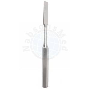 NABSONS MED Osteotome orthopédique droit en acier inoxydable, ensemble d'instruments chirurgicaux manuels, burin à os en acier allemand - Product Image 2