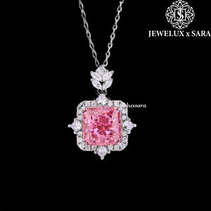 Collier pendentif en argent sterling fait main de qualité supérieure avec diamant moissanite pour femme, idéal pour les bijoux de mariée et l'usage quotidien - Product Image 5