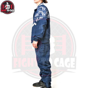 Chaqueta con cremallera completa y estampado gráfico y pantalones deportivos a juego, totalmente personalizados, recién llegados, del mejor proveedor, fáciles de usar, conjuntos deportivos Memory. - Product Image 5