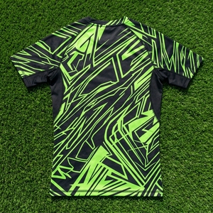 <b>Men</b> Short Sleeve Compression Shirt Black Neon Green Graphic Print Gym Fitness Running Sportswear Performance <b>Base</b> <b>Layer</b> - Product Image 6