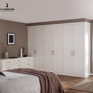 Armario de Madera Estilo Europeo Personalizado JY Project, Sistema de Almacenamiento Moderno para Dormitorio con Armario Empotrado y Cajones Organizadores - Product Image 3