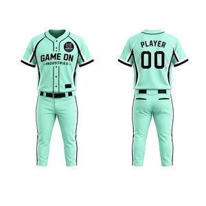 New Sports Wear Custom Baseball Uniform Made in Good Material OEM Service Latest <b>Model</b> Comfortable Baseball Uniforms - Product Image 4