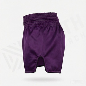 กางเกงมวยไทยสำหรับผู้ชาย ผู้หญิง เด็ก กางเกงคิกบ็อกซิ่ง ชุดฝึกศิลปะการต่อสู้ กางเกงออกกำลังกาย ทนทาน ระบายอากาศได้ดี - Product Image 3