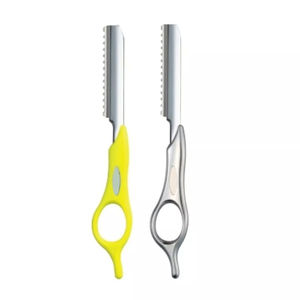 Rasoir professionnel à tête rotative Kaamir Instruments pour la coupe des cheveux, lames en acier inoxydable pour barbiers, stylistes, usage en salon - Product Image 2