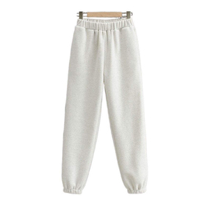 Fábrica de pantalones deportivos personalizados para mujer |   Fabricante de pantalones deportivos con bolsillos con cremallera para mujer |   pantalones deportivos de algodón tono a tono para mujer - Product Image 1